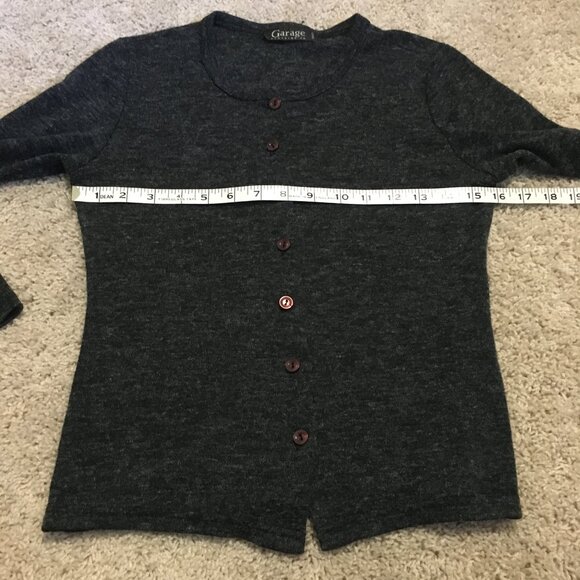 Vintage 90s Made in Canada Garage Button Up Cardigan - Picture 12 of 15